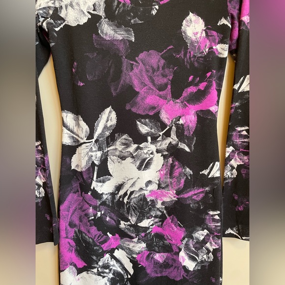 Multi Color Le Chateau midi dress - Picture 2 of 4